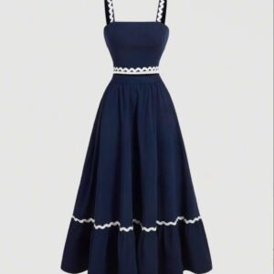 Vestido Azul Marinho