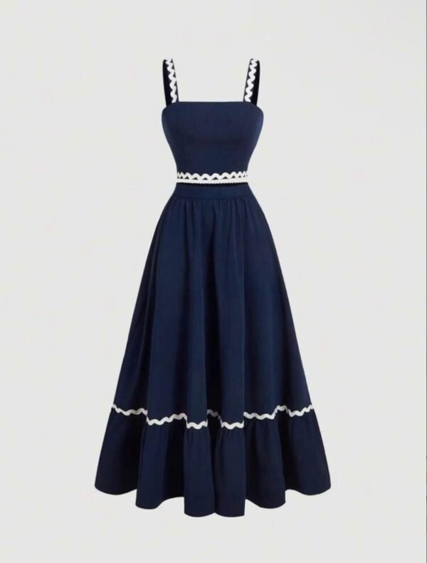 Vestido Azul Marinho