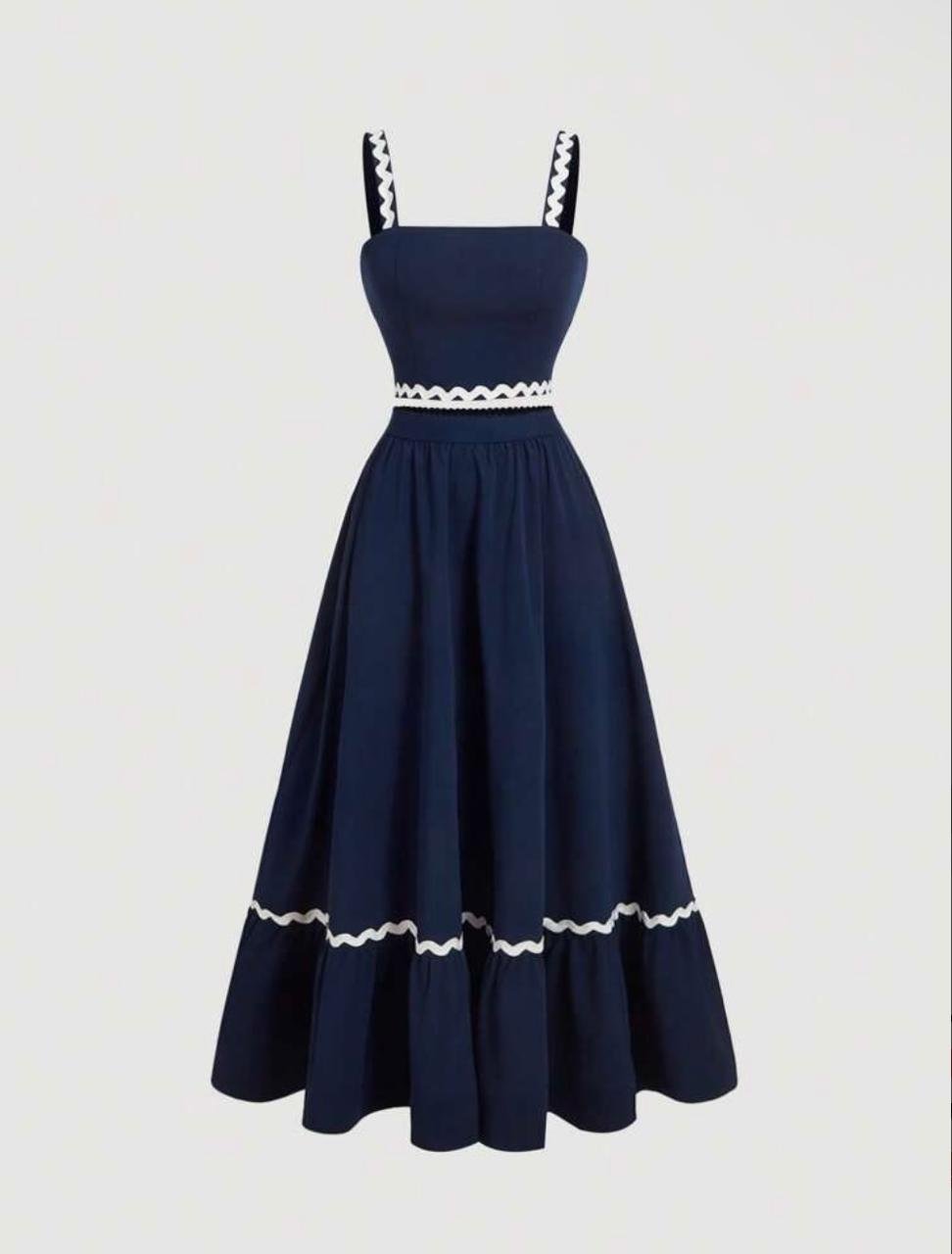 Vestido Azul Marinho